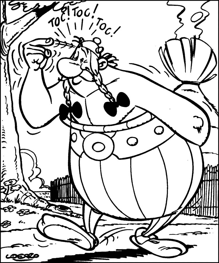 Coloriage 19 Asterix