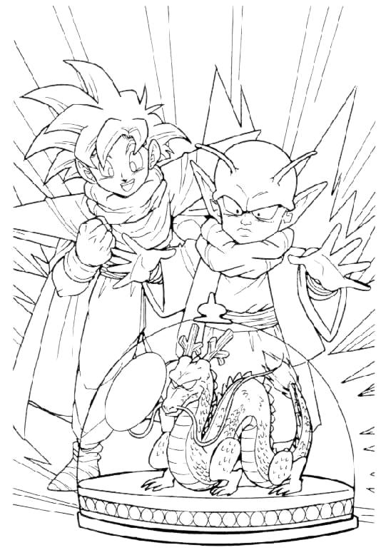 Coloriage 28 Dragon ball