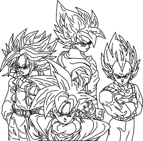 Coloriage 29 Dragon ball