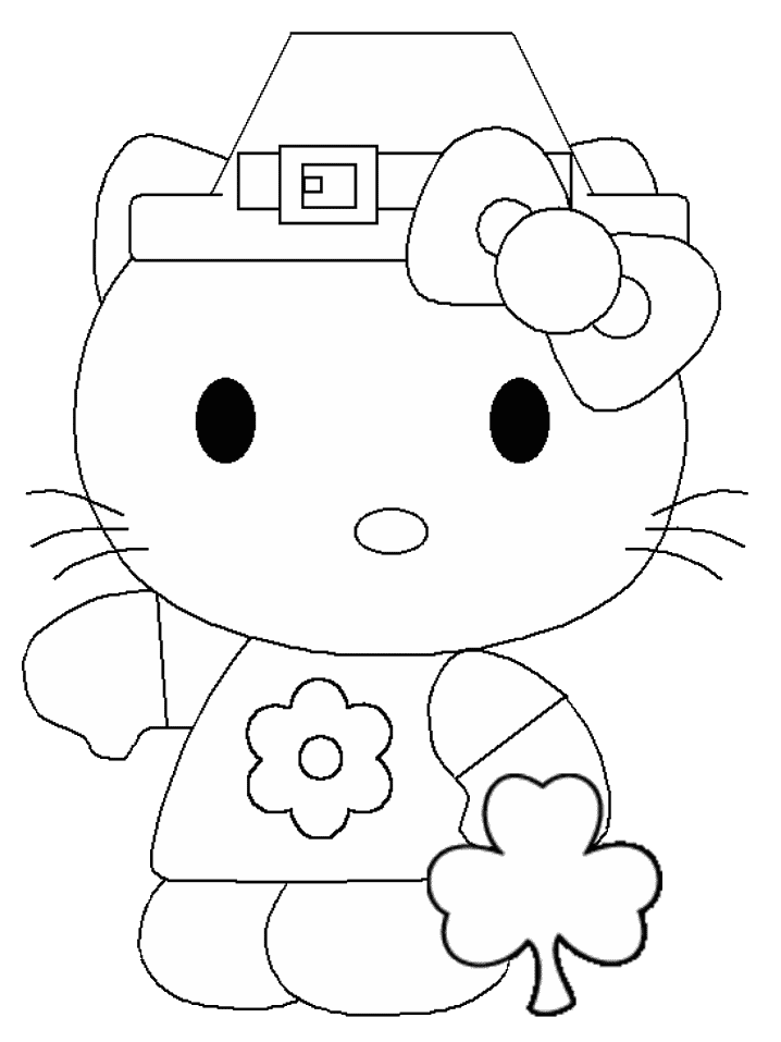 Coloriage 39 Hello kitty