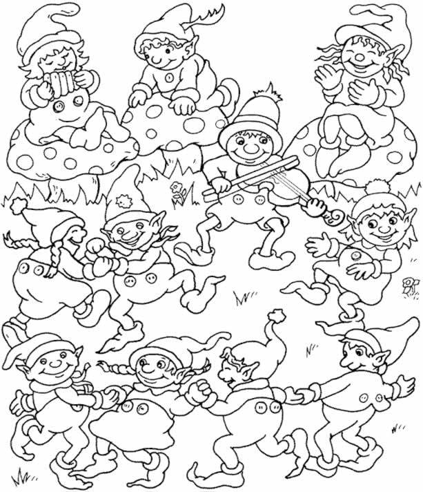 Coloriage 32 Mixte de noel