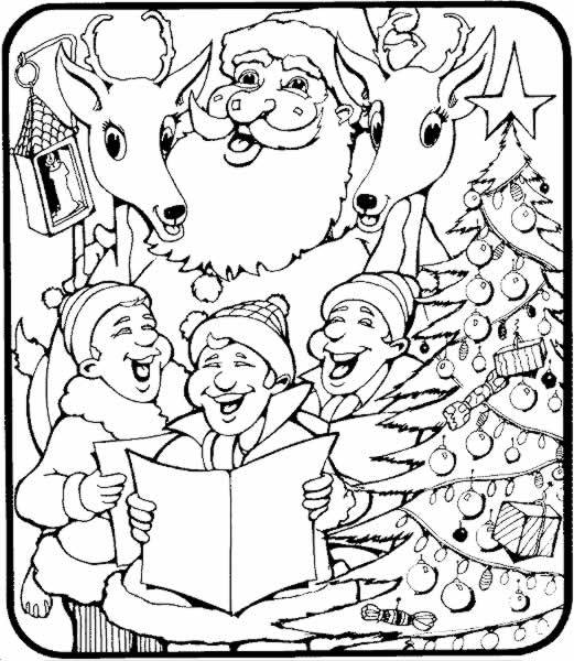 Coloriage 39 Mixte de noel