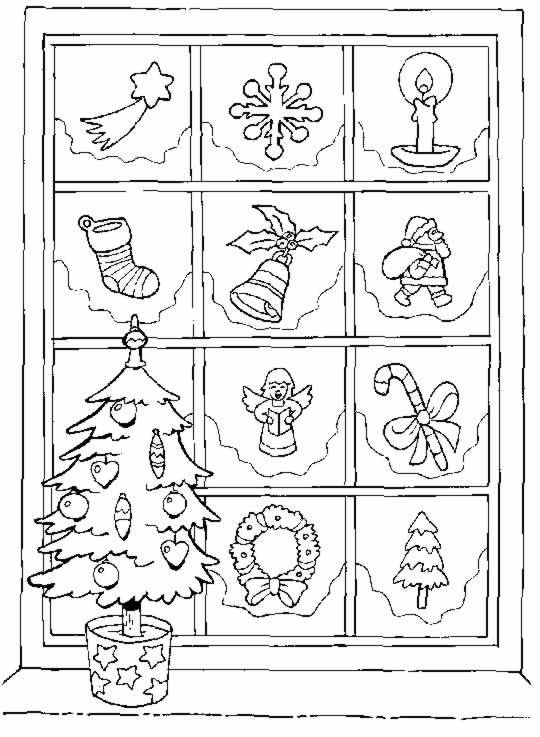 Coloriage 41 Mixte de noel