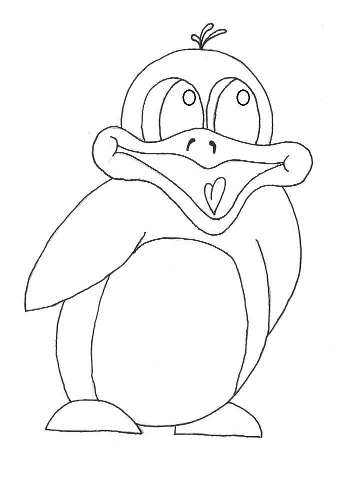 Coloriage 34 Penguins