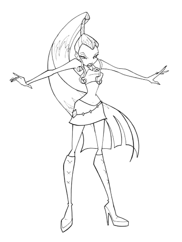 Coloriage 64 Winx